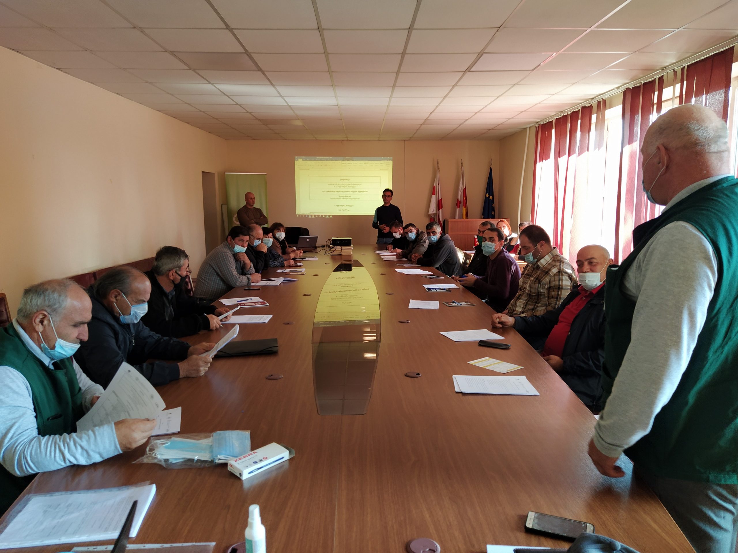 “Investment Access for Farmers” Cycle of Trainings in Kazbegi, Dmanisi and Gurjaani Municipalities