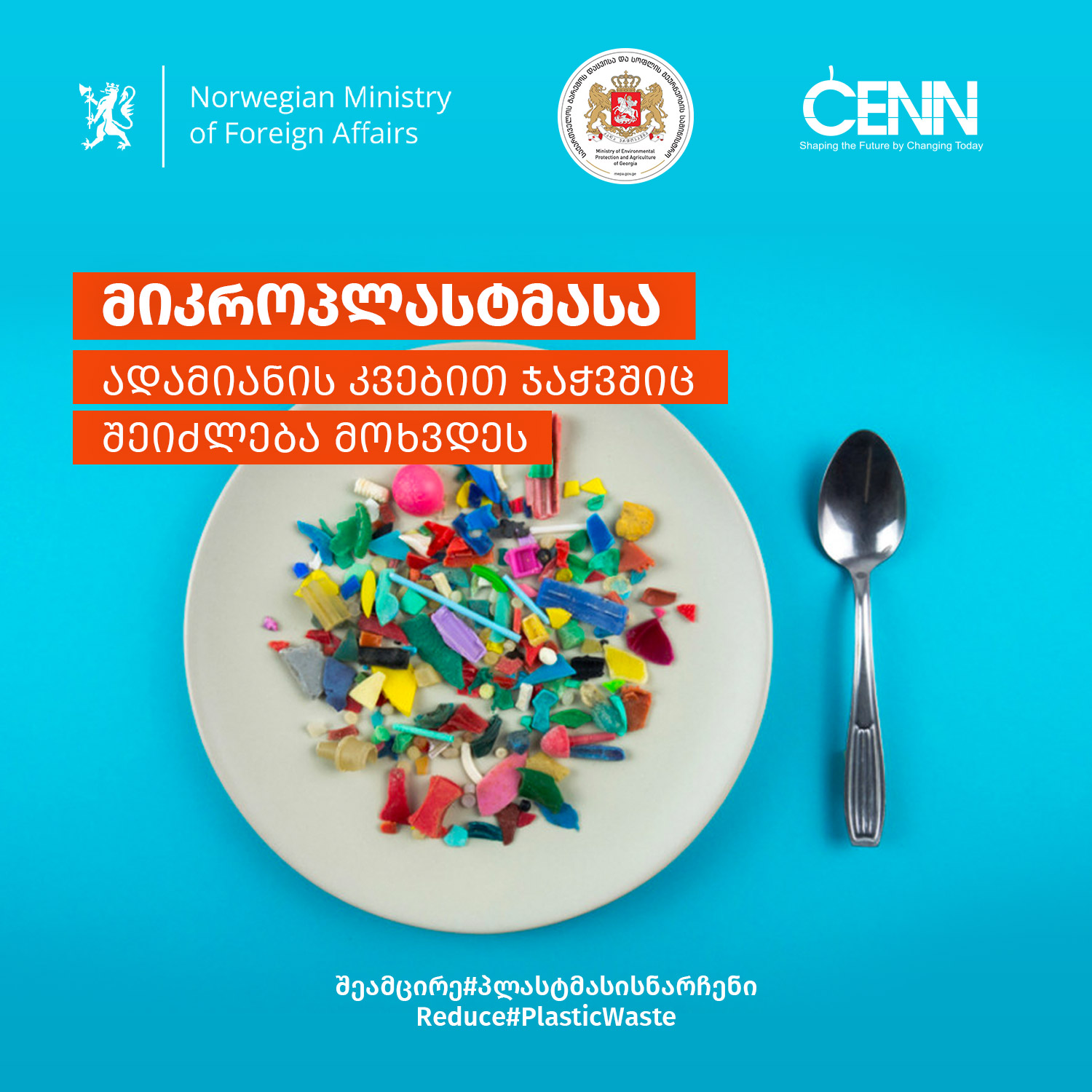 CENN, with Support of the Norwegian Embassy, together with the Ministry of Environmental Protection and Agriculture, is Developing a National Plastic Waste Prevention Program