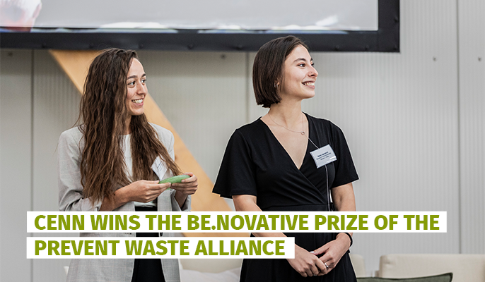 CENN Wins the BE.novative Prize of the Prevent Waste Alliance