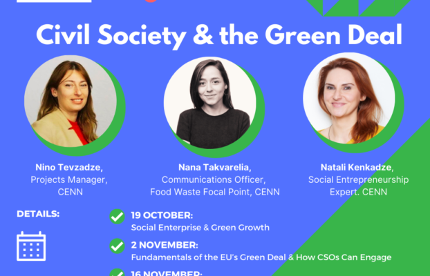 Registration for Webinar Series on Civil Society & the Green Deal is now open!